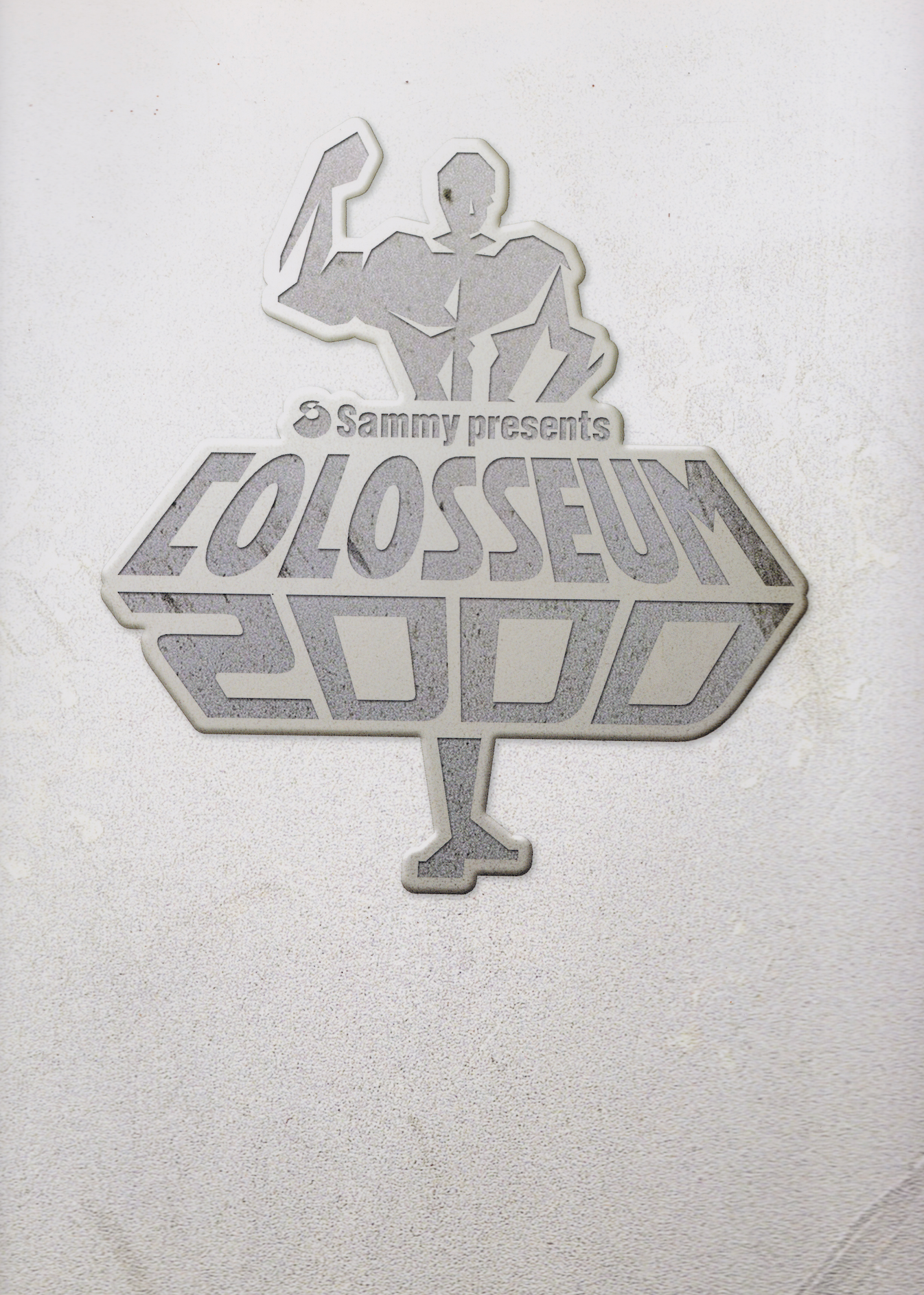 Colosseum 2000 Program Guide Featuring Rickson Gracie (Preowned)