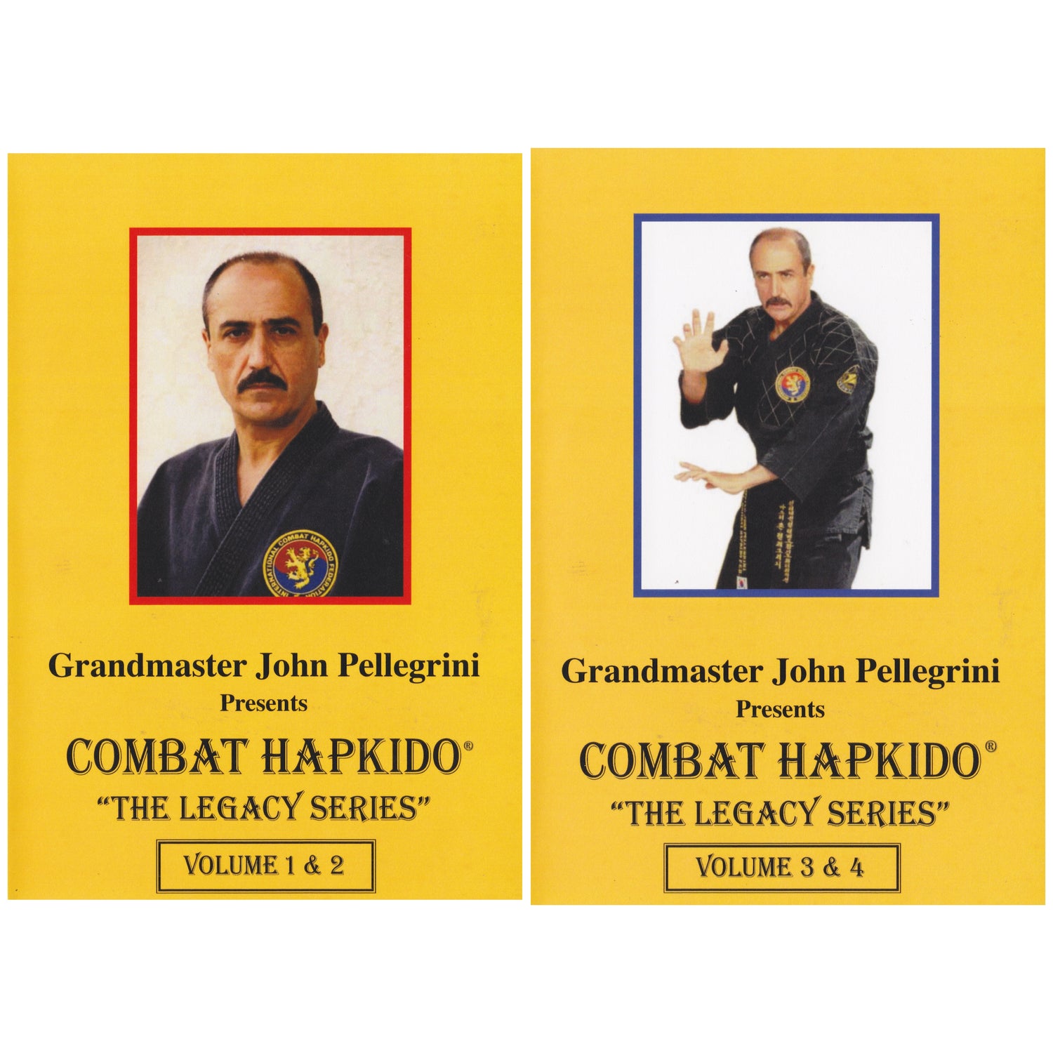 Combat Hapkido The Legacy Series 4 DVD Set by John Pellegrini (Preowned)