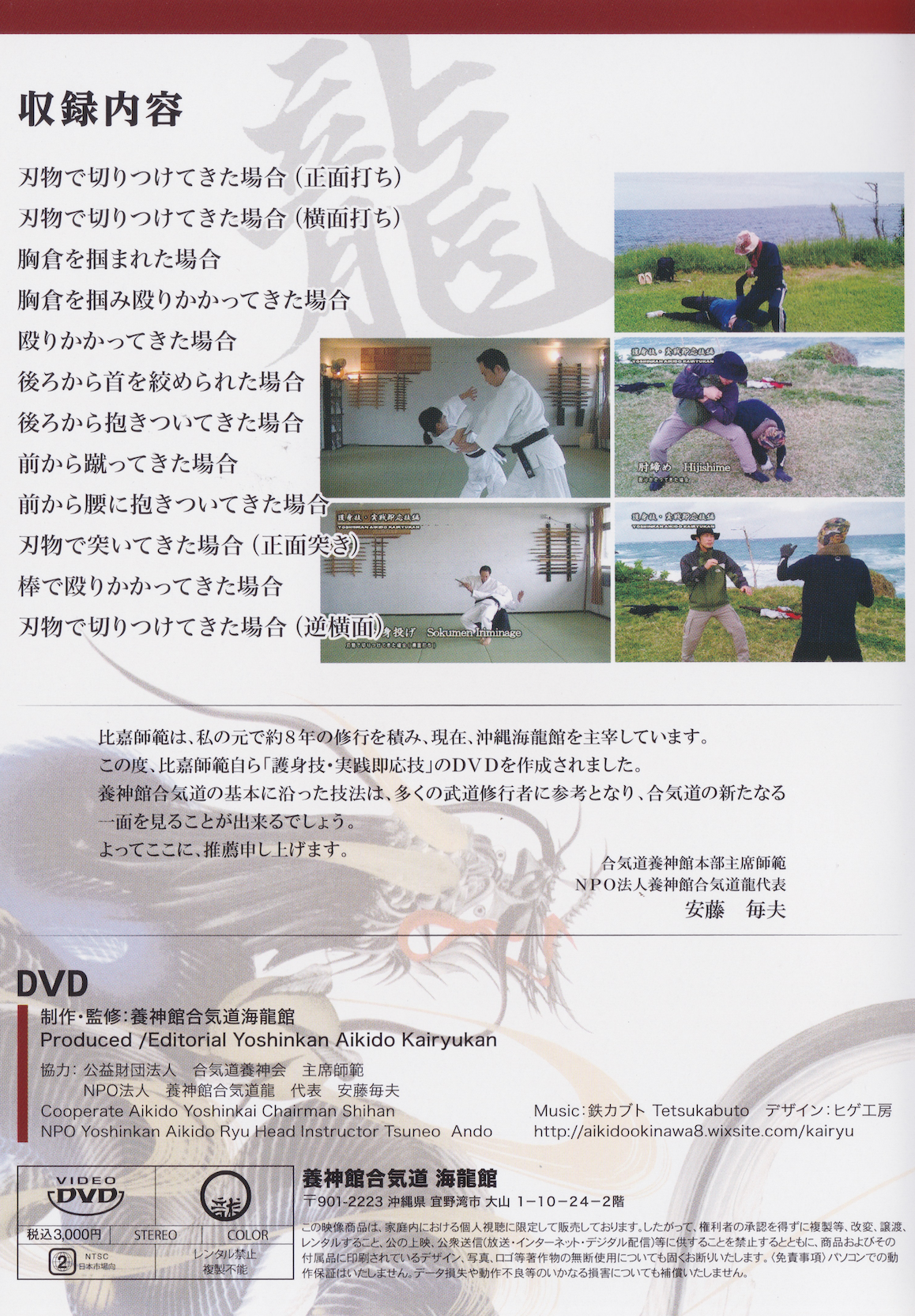 Combat Ready Aikido Skills DVD by Ryoichiro Higa (Preowned)