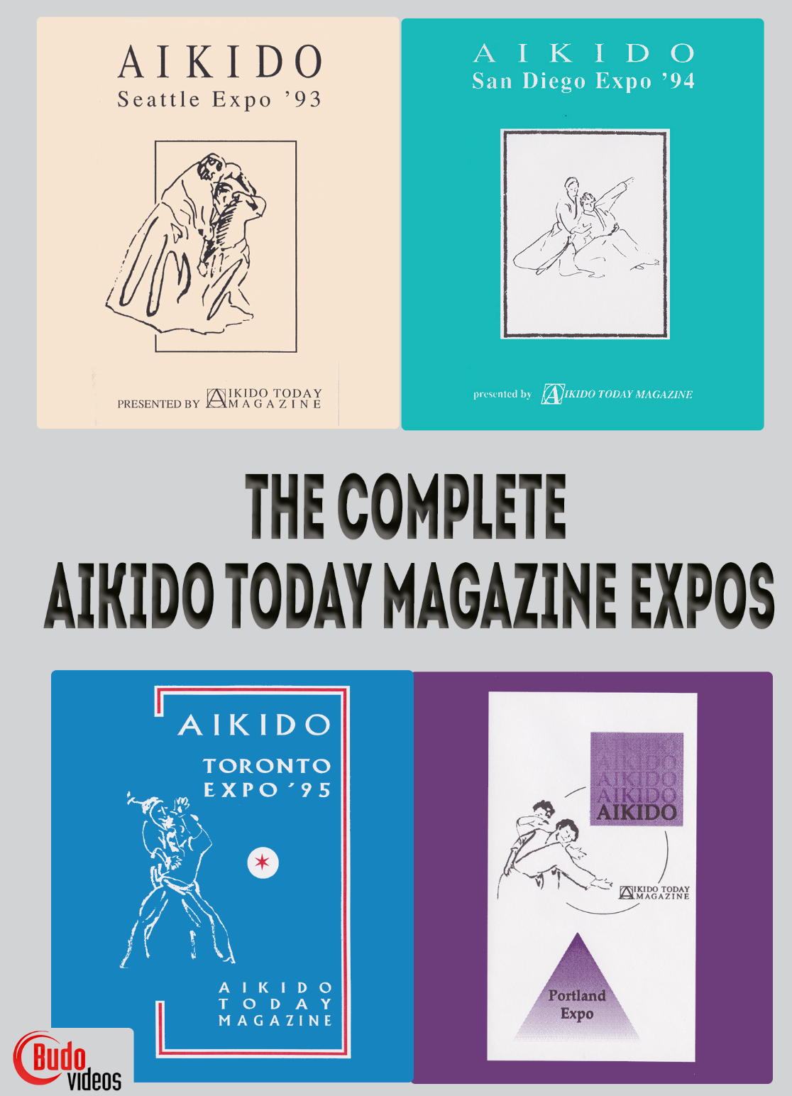 Complete Aikido Expo Collection 4 DVD Set by Aikido Today Magazine