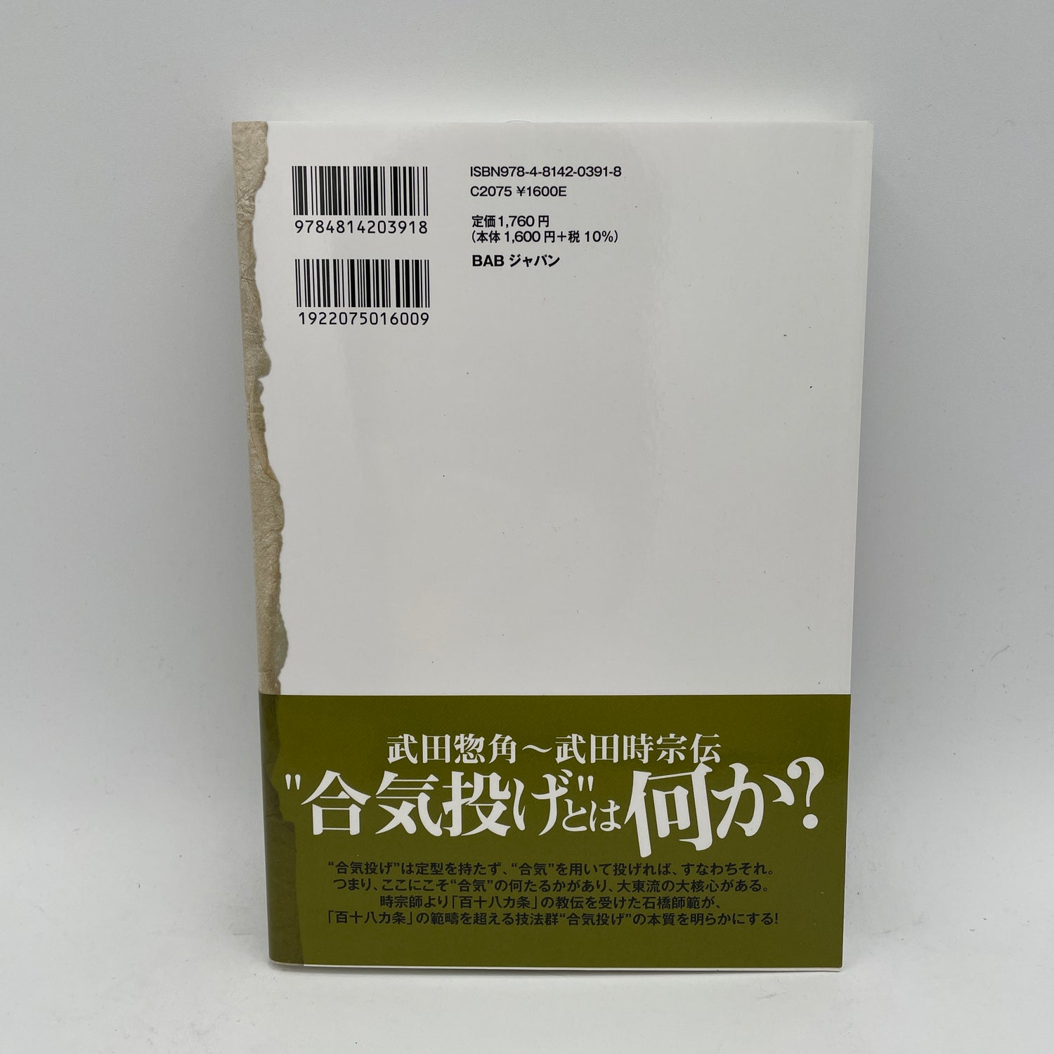 Complete Compendium of Aiki Throws Book by Yoshihisa Ishibashi