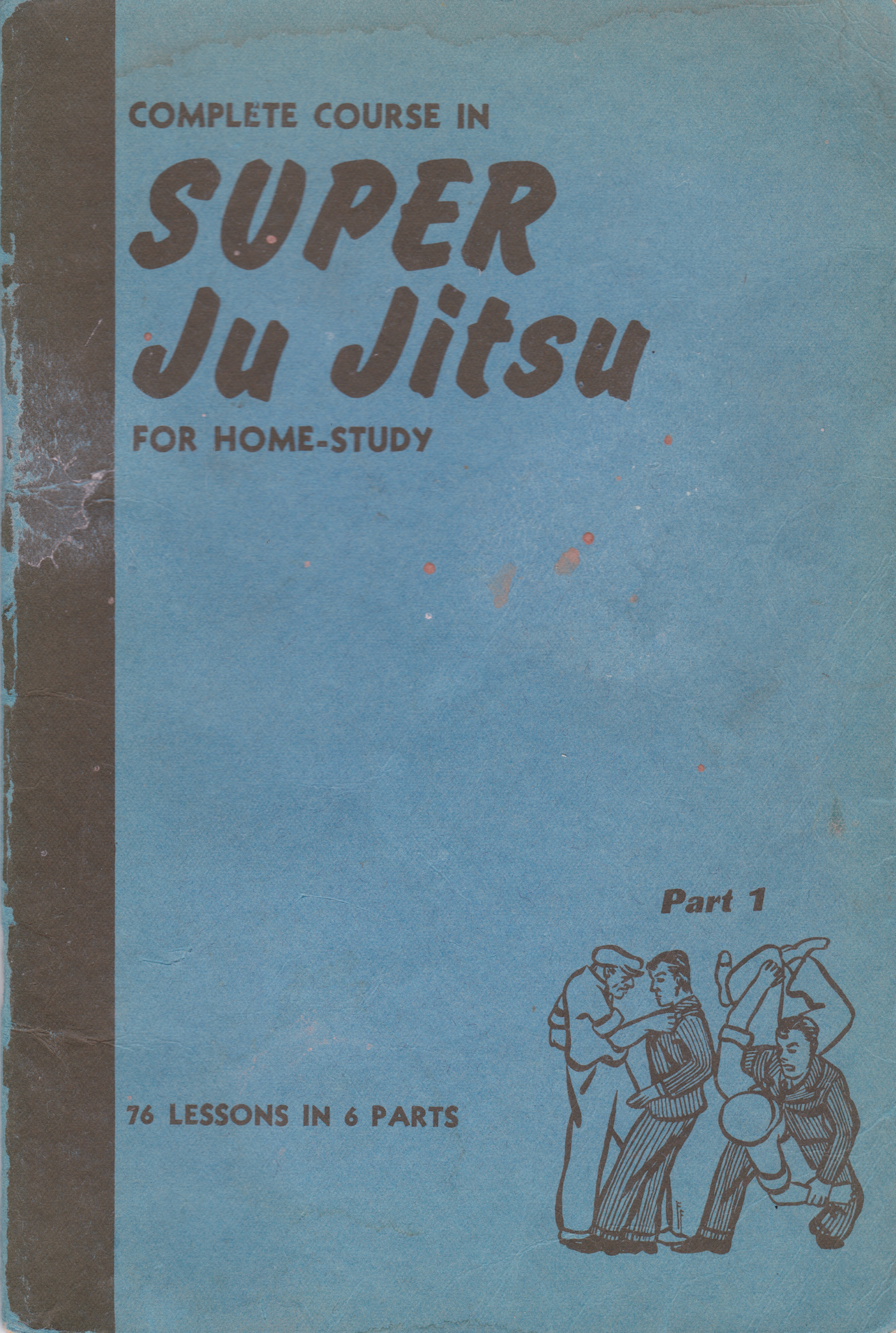 Complete Course in Super Ju Jitsu for Home Study 6 Book Set (Preowned)