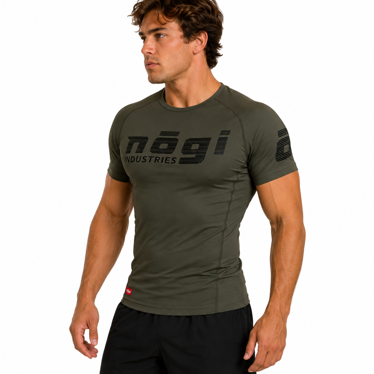 Core Short Sleeve Rash Guard - FURY GREEN by Nogi Industries