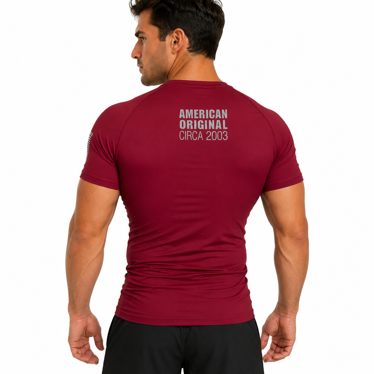 Core Short Sleeve Rash Guard - MERLOT RED by Nogi Industries