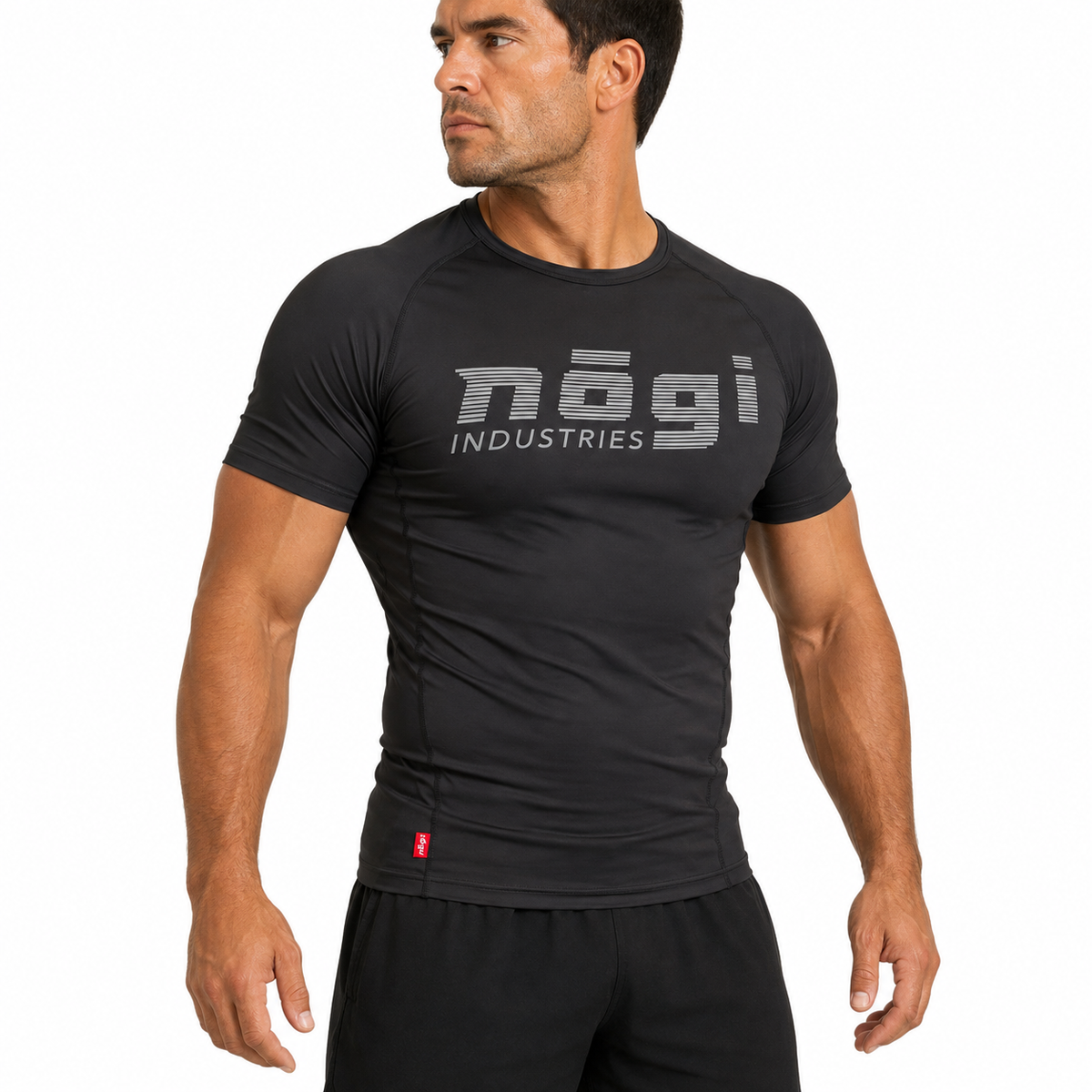 Core Short Sleeve Rash Guard - NEW JERSEY GRAY by Nogi industries