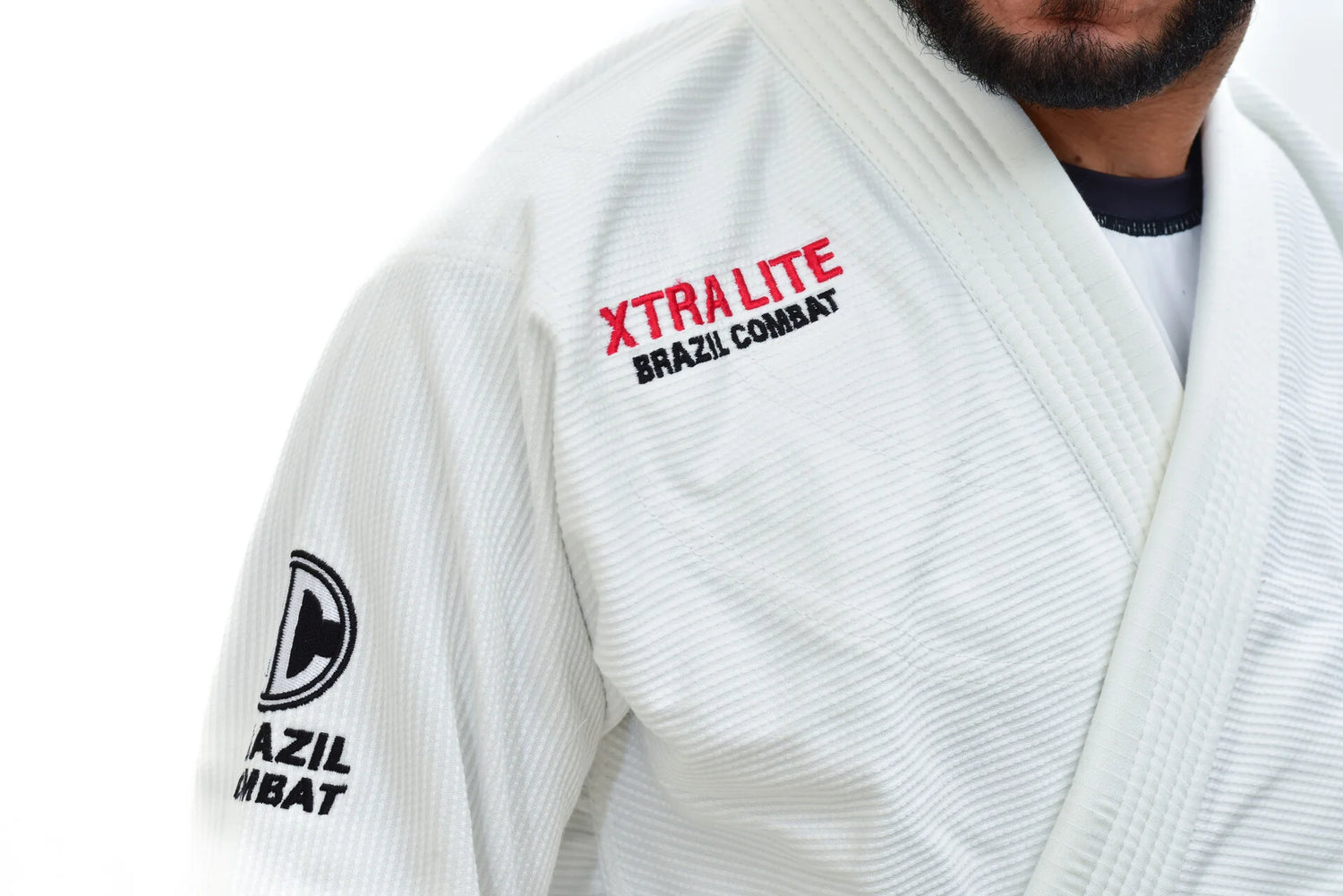 XTRA Lite 2.0 BJJ Kimono by Brazil Combat - IBJJF Certified - WHITE
