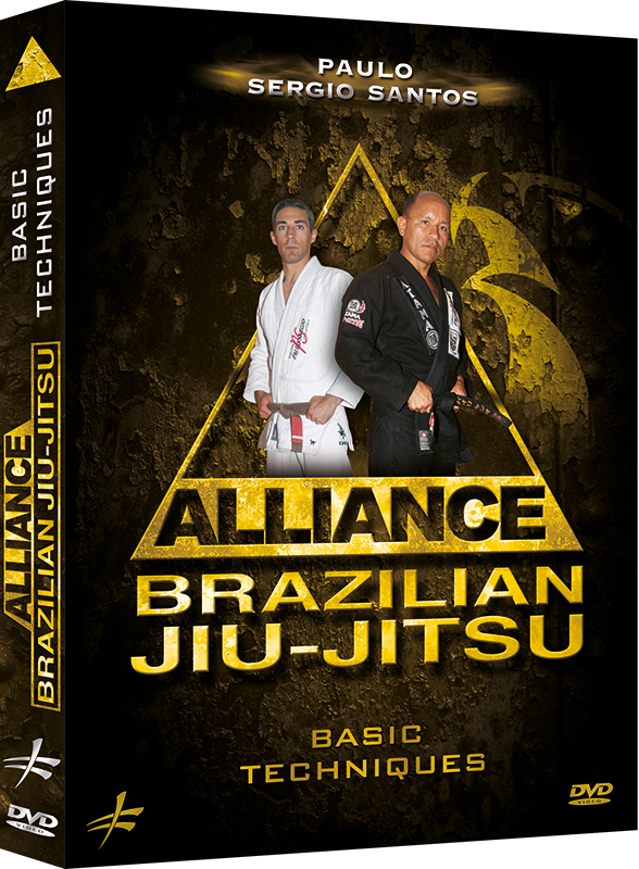 DVD de técnicas básicas de Jiu-Jitsu brasileño de la Alianza por Paulo Sergio Santos