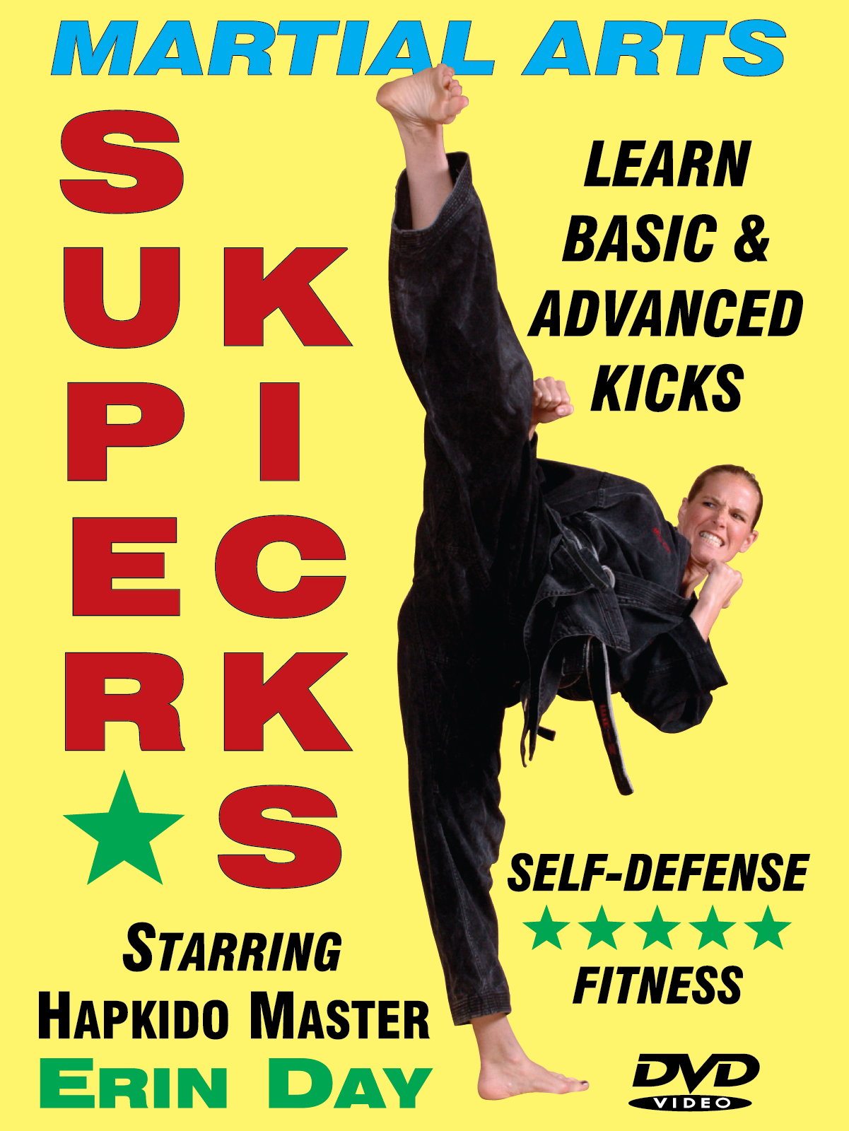 Super Kicks DVD by Erin Day