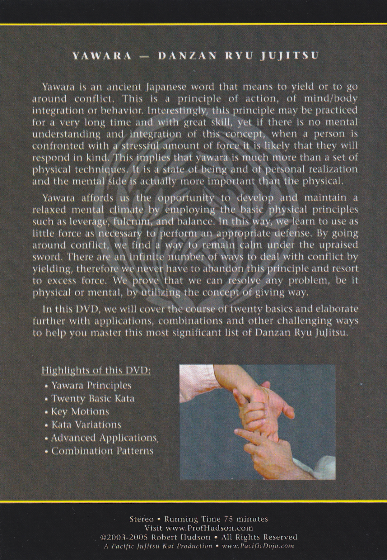 Danzan Ryu: Yawara DVD by Robert Hudson (Preowned)