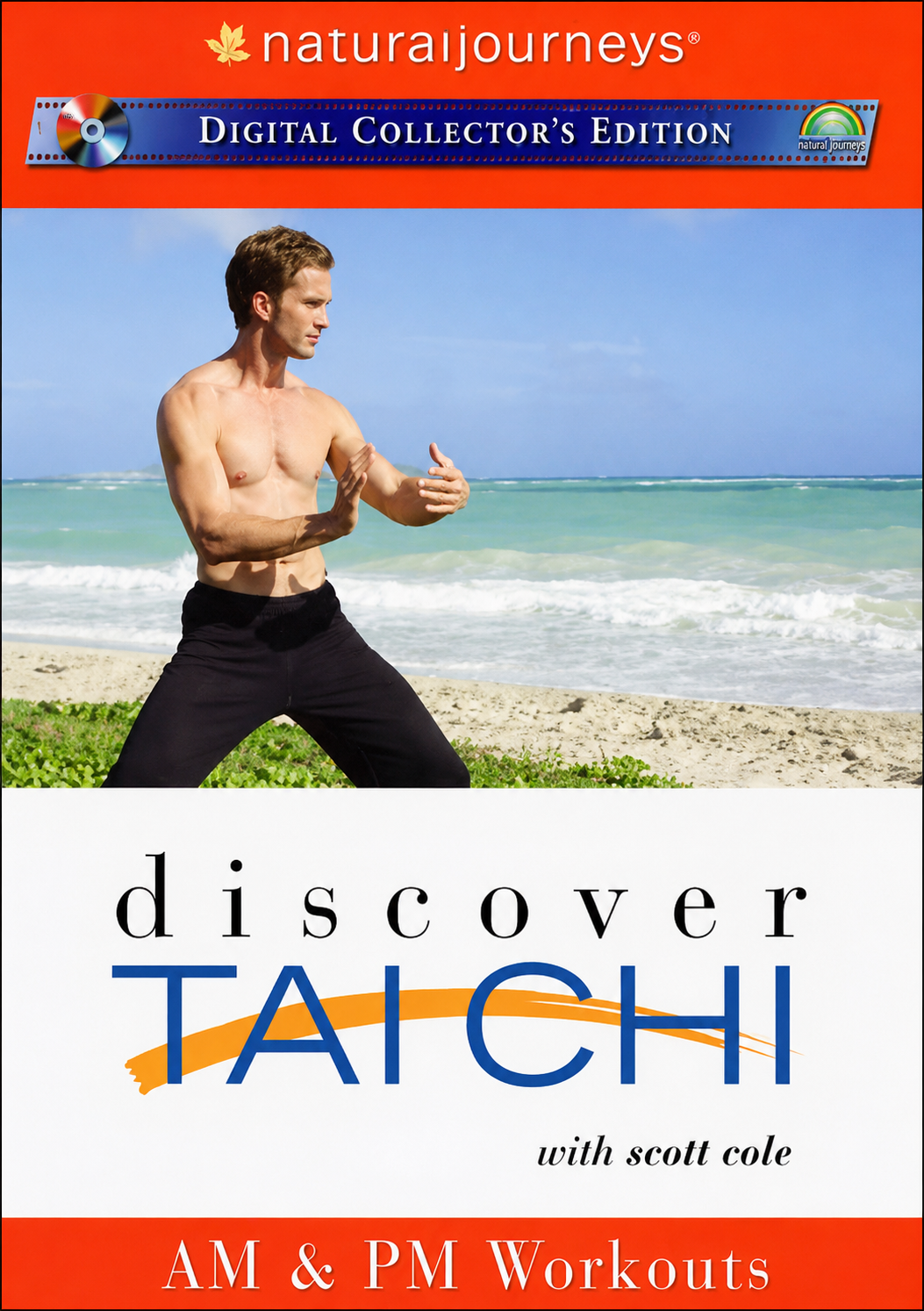 Discover Tai Chi AM & PM Workouts DVD with Scott Cole (Preowned)