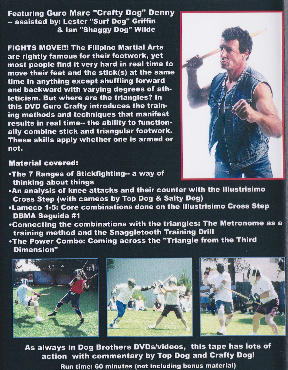 Dog Brothers: Combining Stick & Footwork DVD