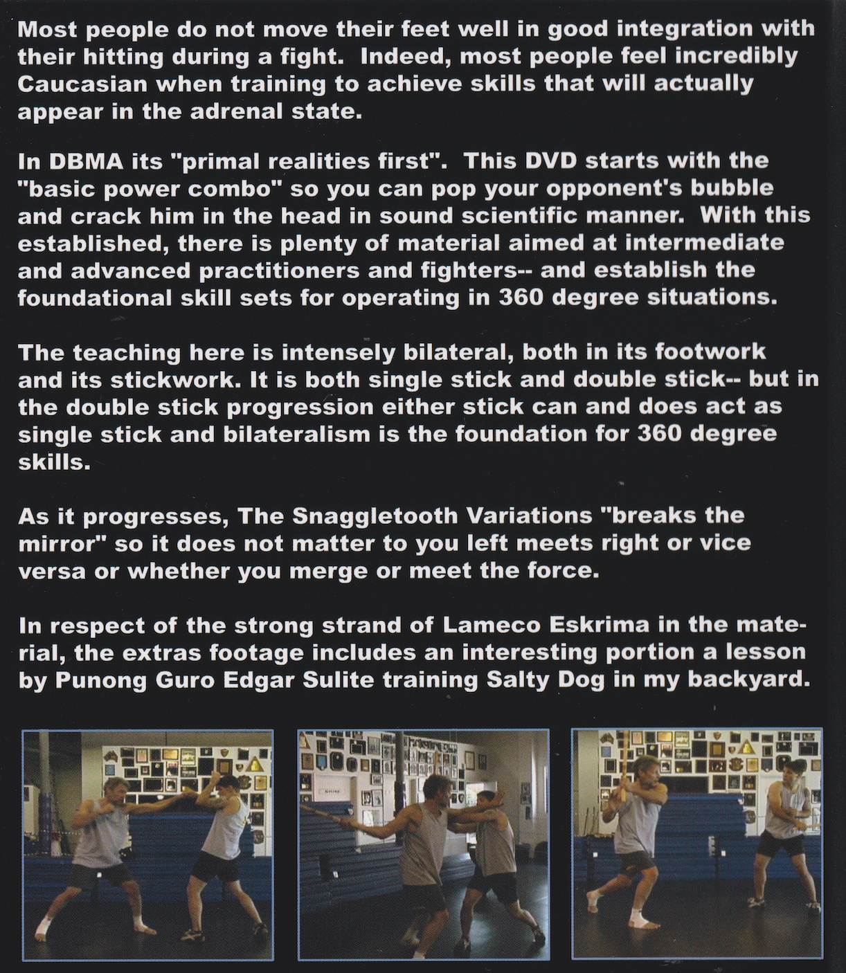 Dog Brothers Snaggle Tooth Variations DVD