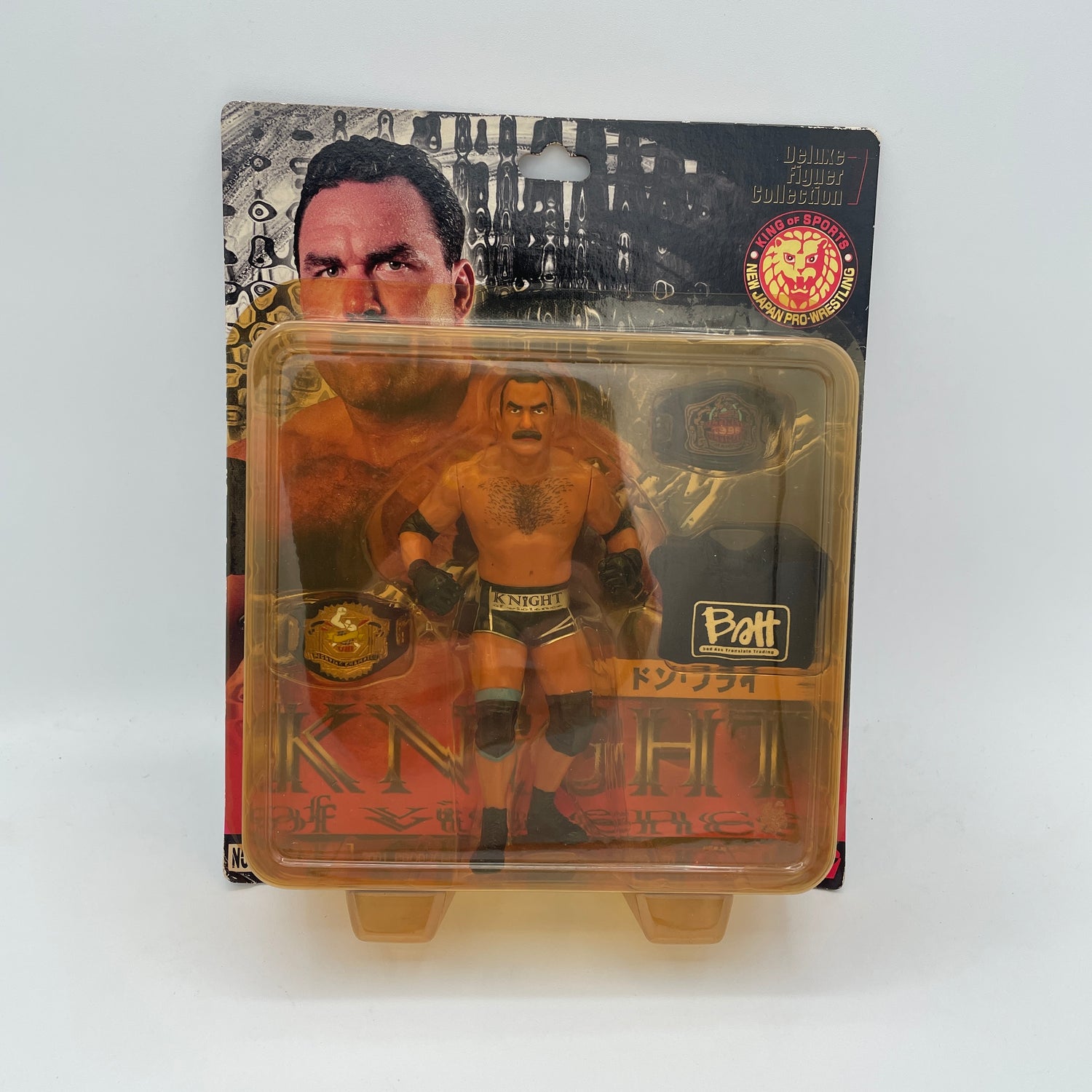 Don Frye New Japan Pro-Wrestling Figure w UFC Belt