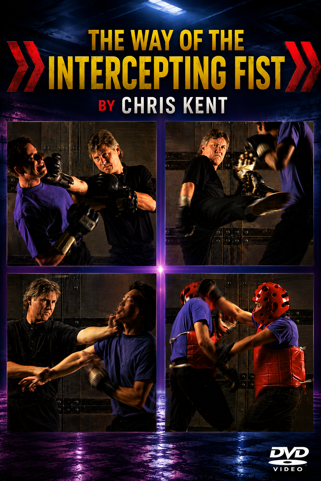 Dynamic JKD Way of Intercepting Fist 4 DVD Set by Chris Kent