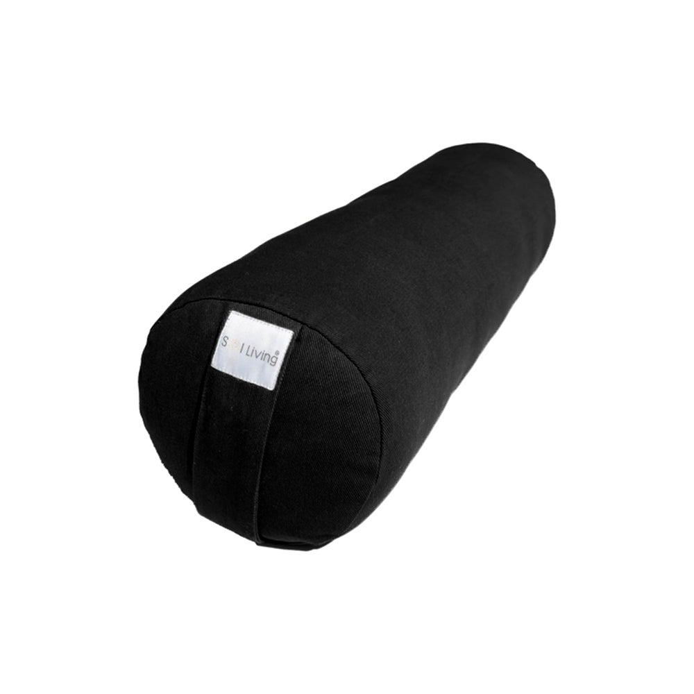 Bolster Pillow for Yoga & Meditation - Pranayama Cylindrical Cotton Bolster (26