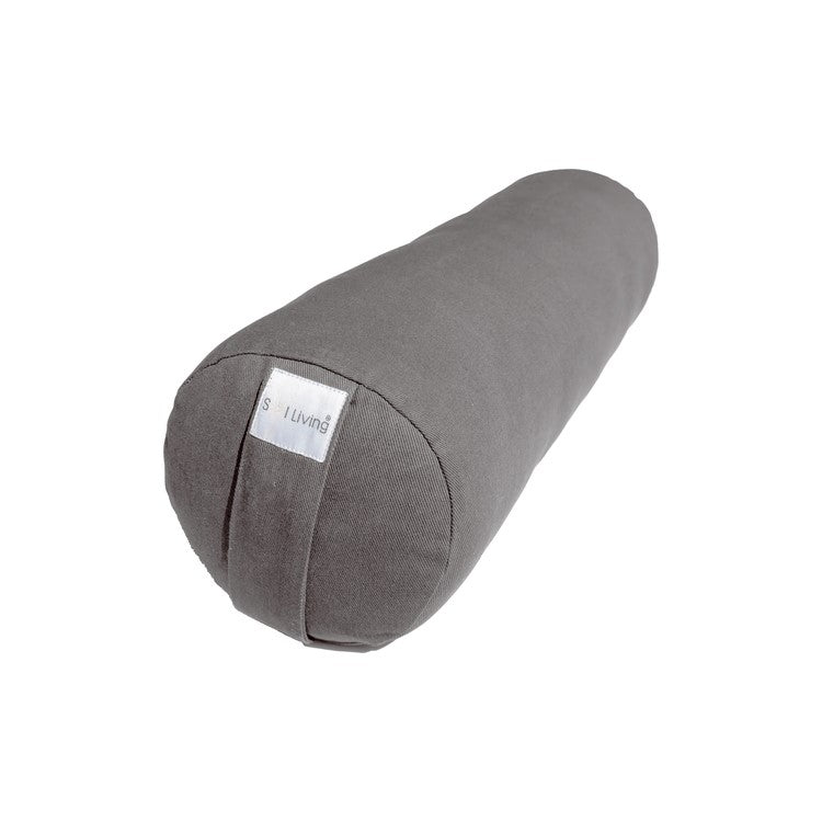 Bolster Pillow for Yoga & Meditation - Pranayama Cylindrical Cotton Bolster (26