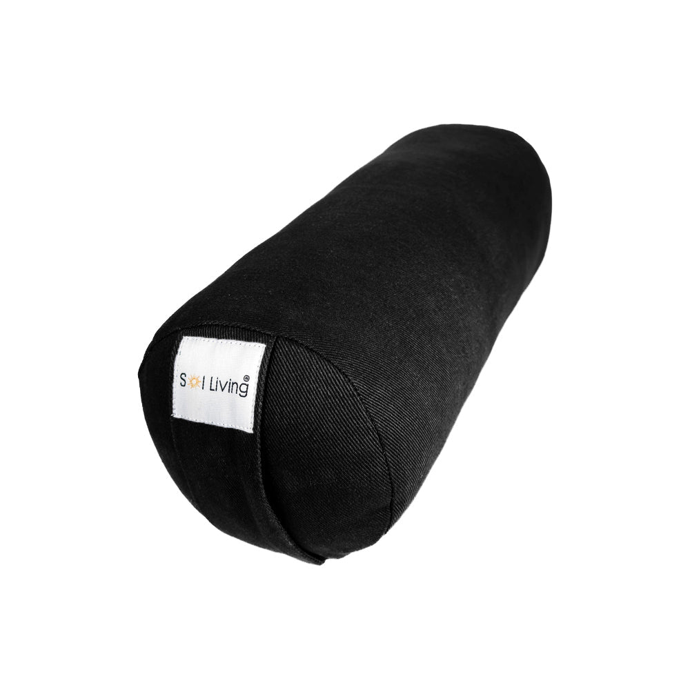 Bolster Pillow – Mini Cylindrical Yoga & Meditation Cushion (14