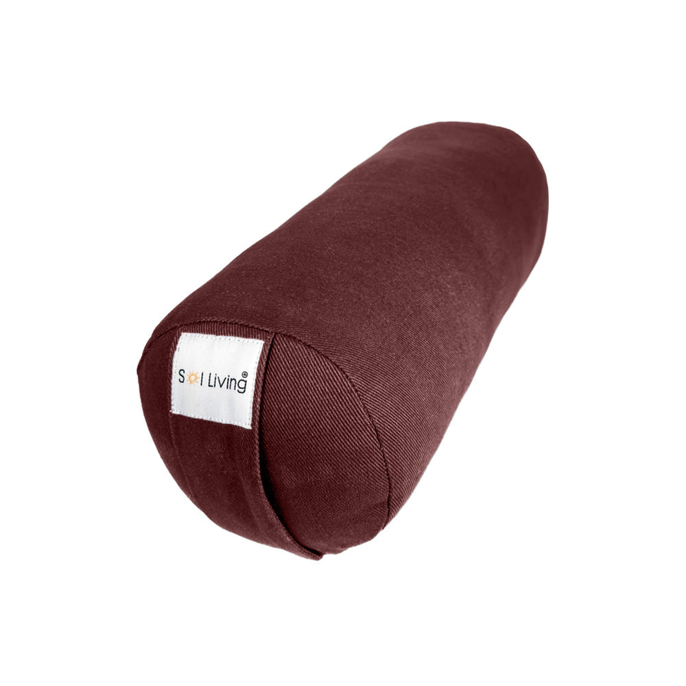 Bolster Pillow – Mini Cylindrical Yoga & Meditation Cushion (14