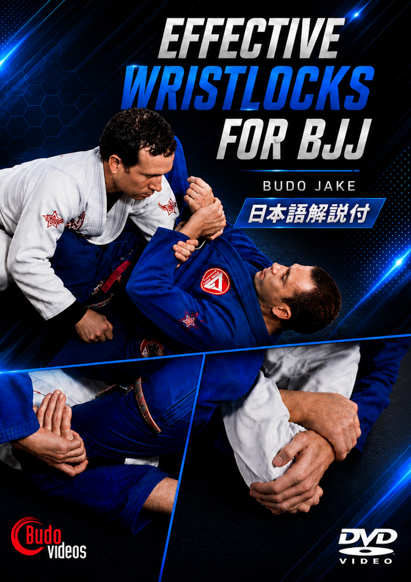 Juego de DVD de muñequeras efectivas para BJJ 2 de Budo Jake