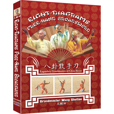 Eight-Diagrams Free-Hand Broadsword DVD by Wang Sutian