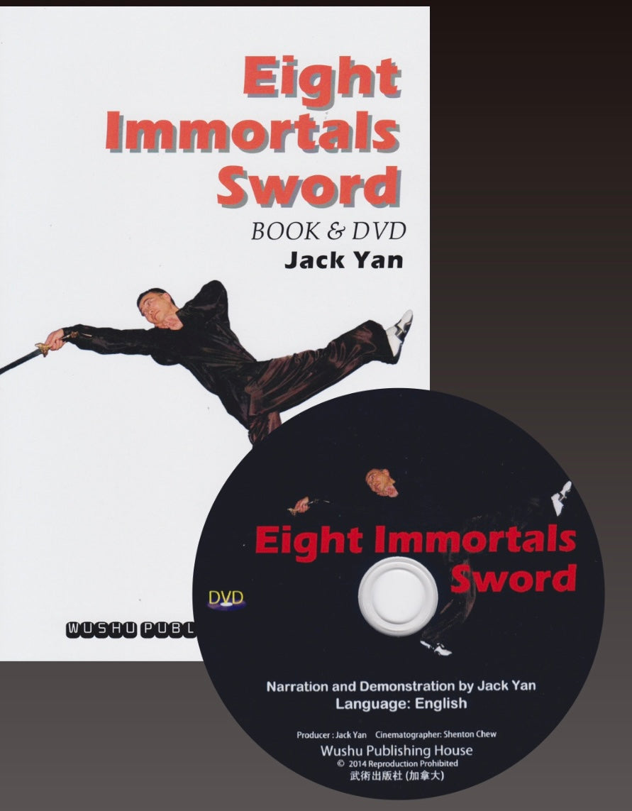 Eight Immortals Sword Book & DVD by Jack Yan