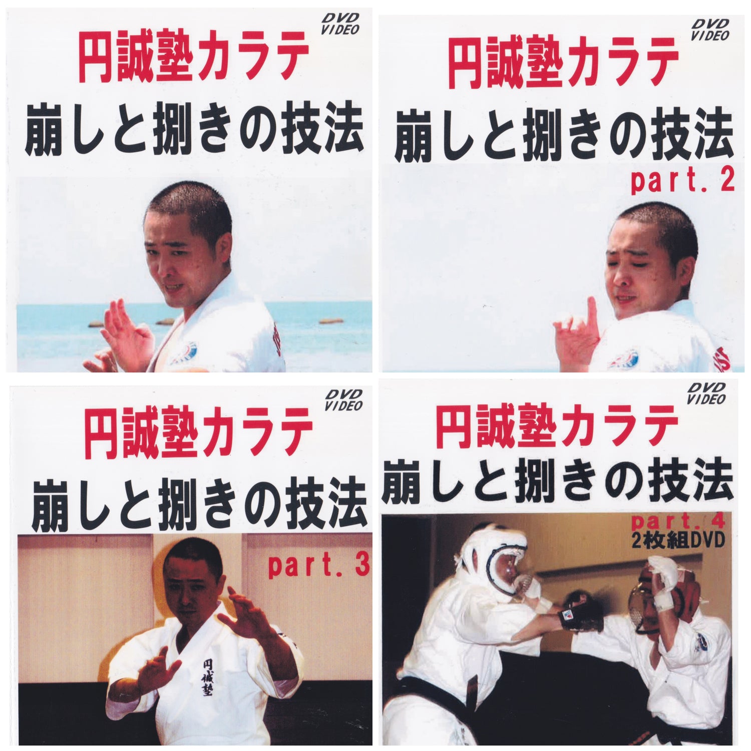 Ensei Juku Karate Kuzushi & Sabaki Techniques 5 DVD Set by Taizo Ito (Preowned)