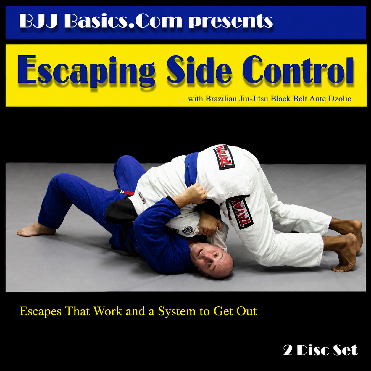 Escaping Side Control 2 DVD Set with Ante Dzolic