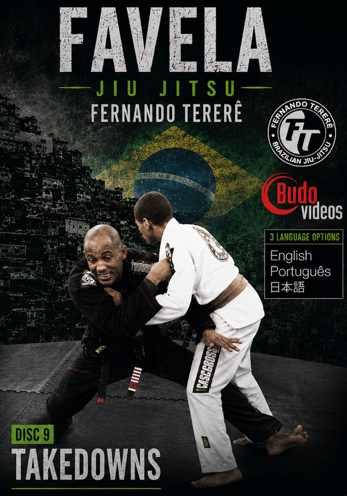 Favela Jiu Jitsu Vol 9 Takedowns by Fernando Terere DVD