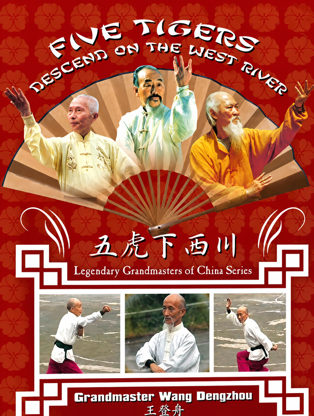 Five Tigers Descend on the West River DVD by Wang Dengzhou