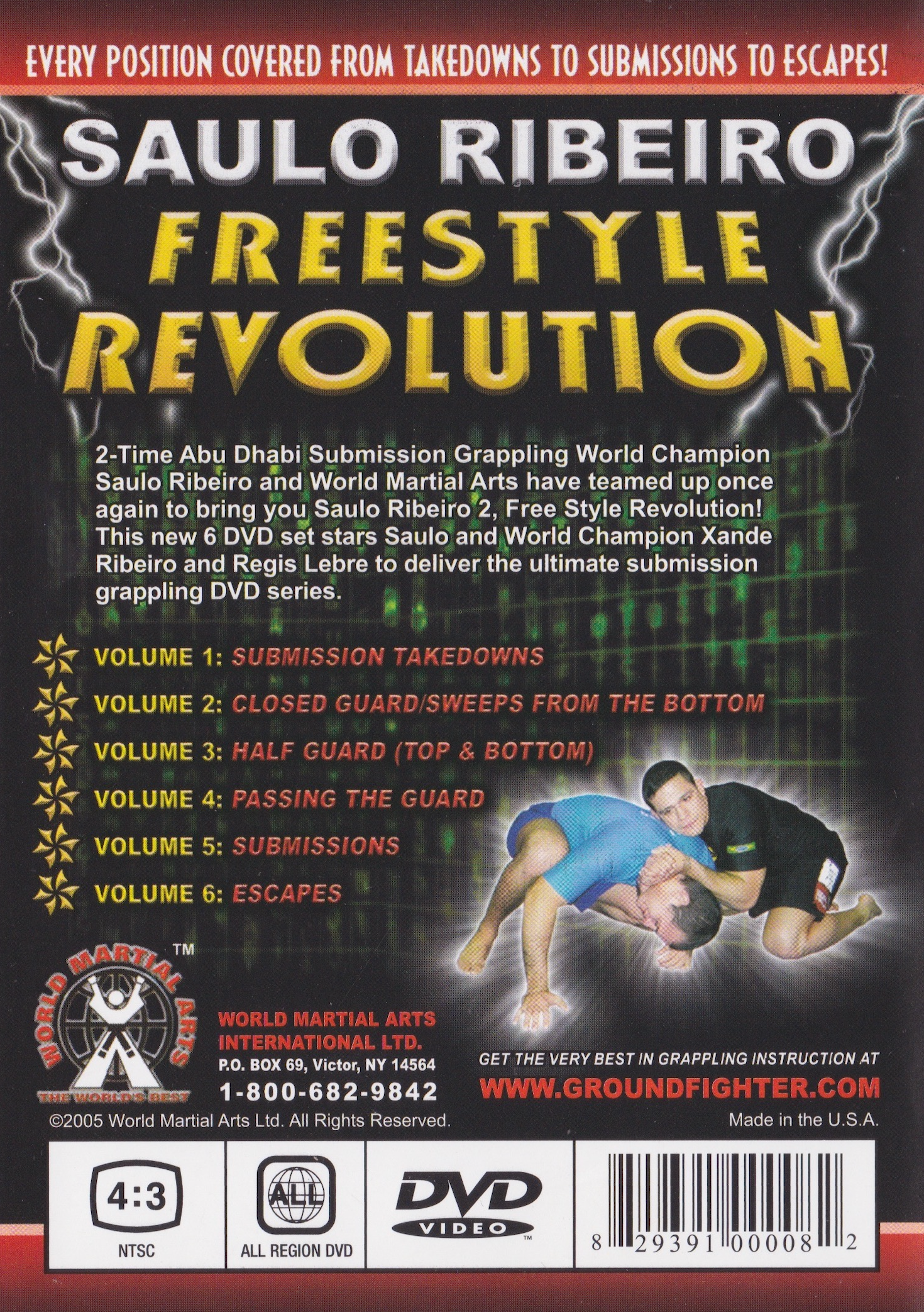 Freestyle Revolution (6 DVD Set) by Saulo Ribeiro (Preowned)