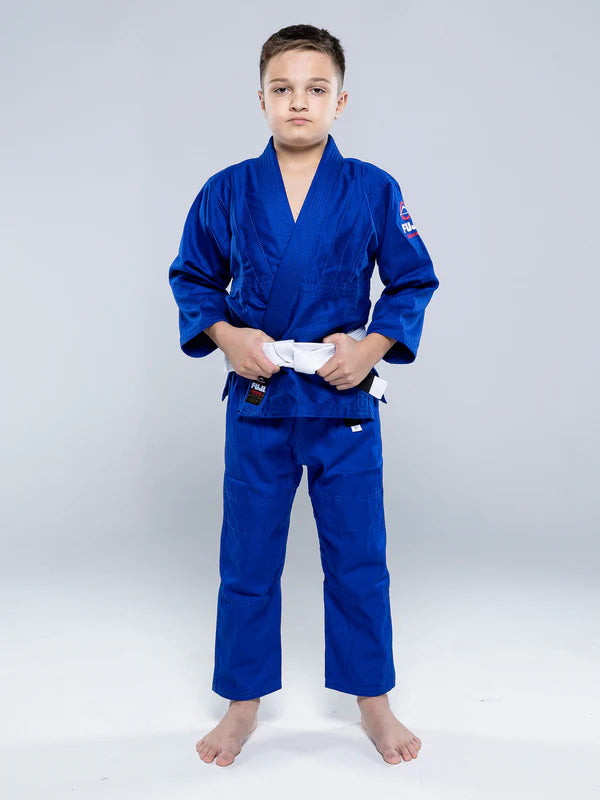 Fuji Childrens BJJ Uniform - Blue with Belt