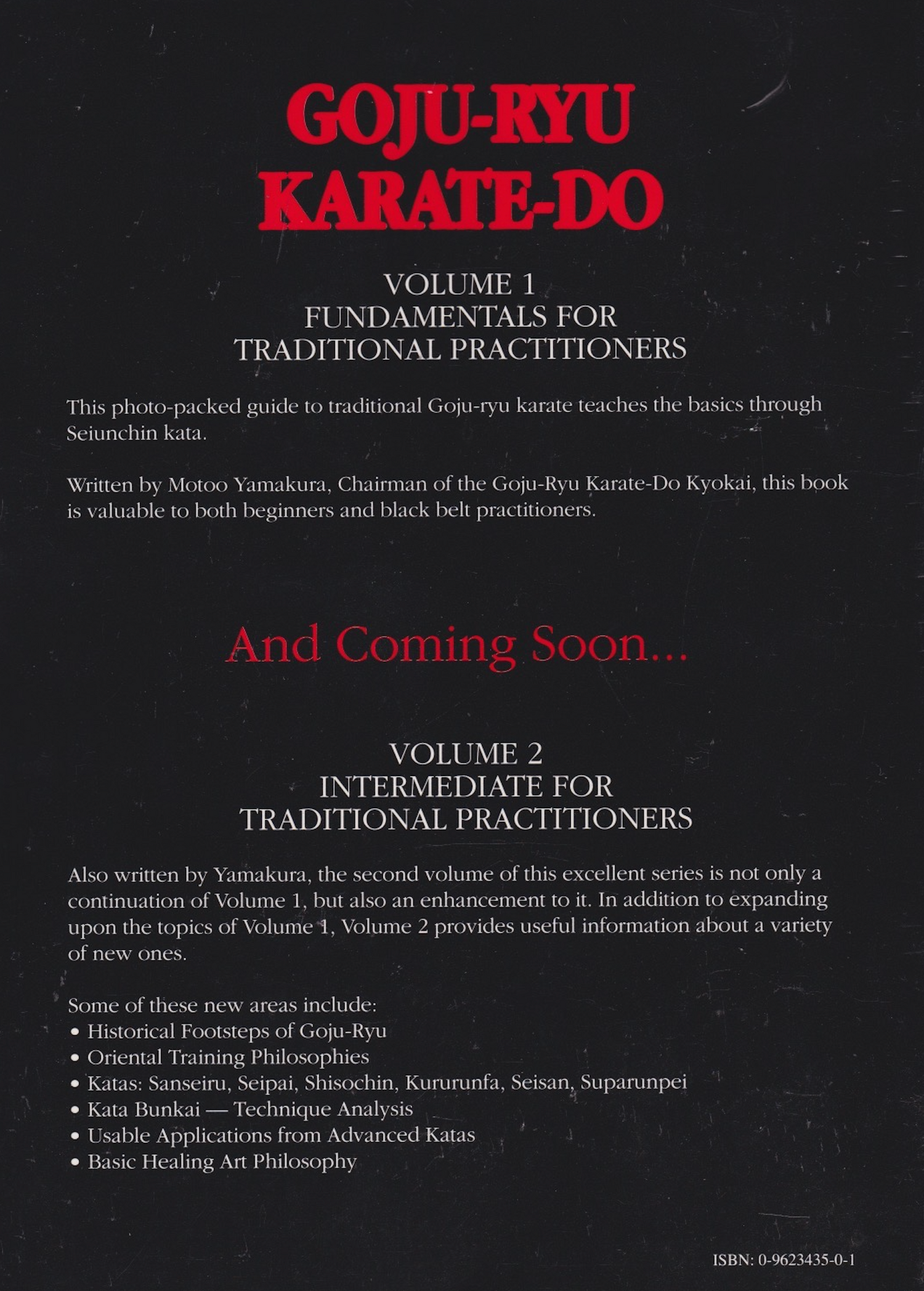 Goju Ryu Karate Do Book 1: Fundamentals for Traditional Practitioners by Motoo Yamakura