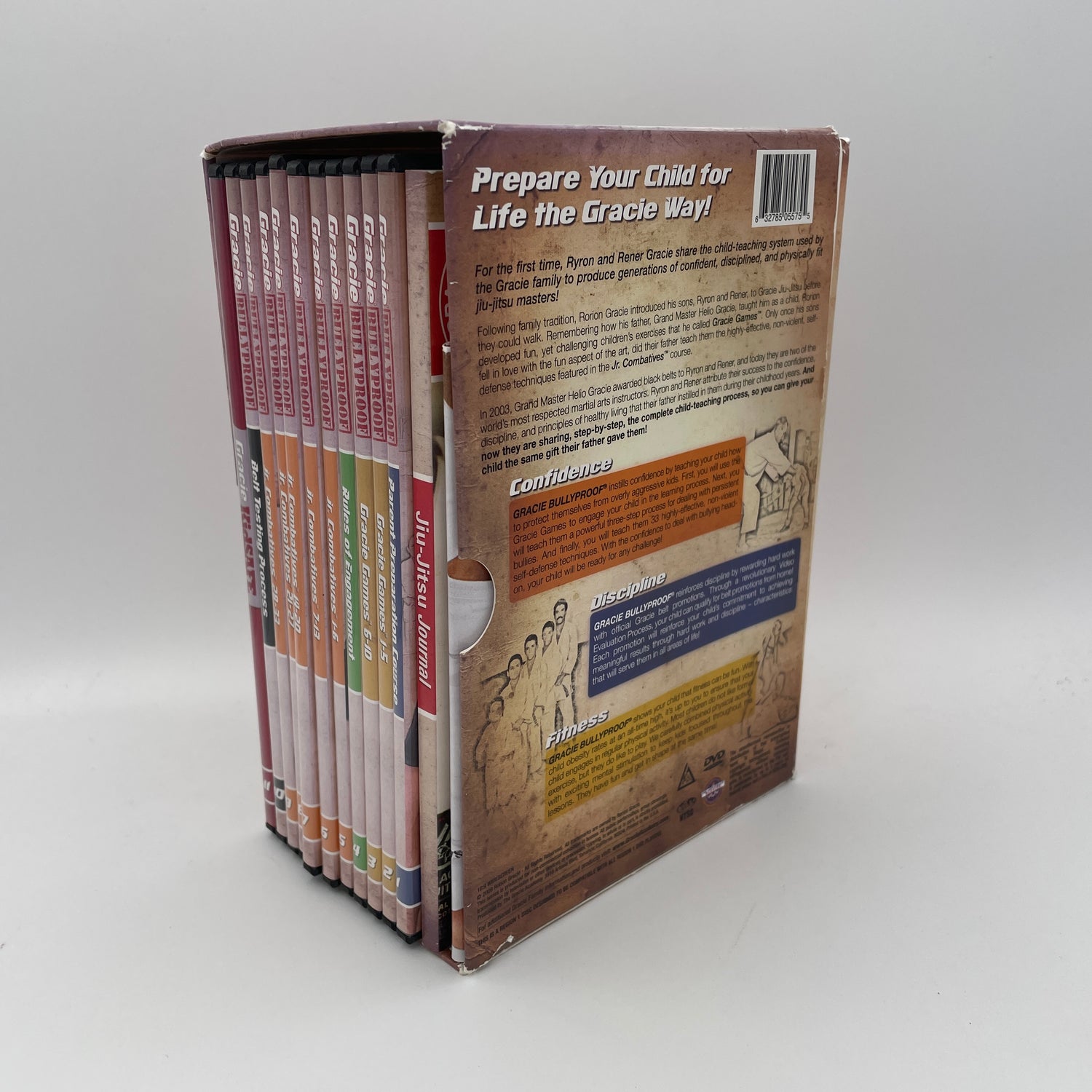 Paquete de DVD Gracie Bullyproof 11 de Gracie Academy (usado)