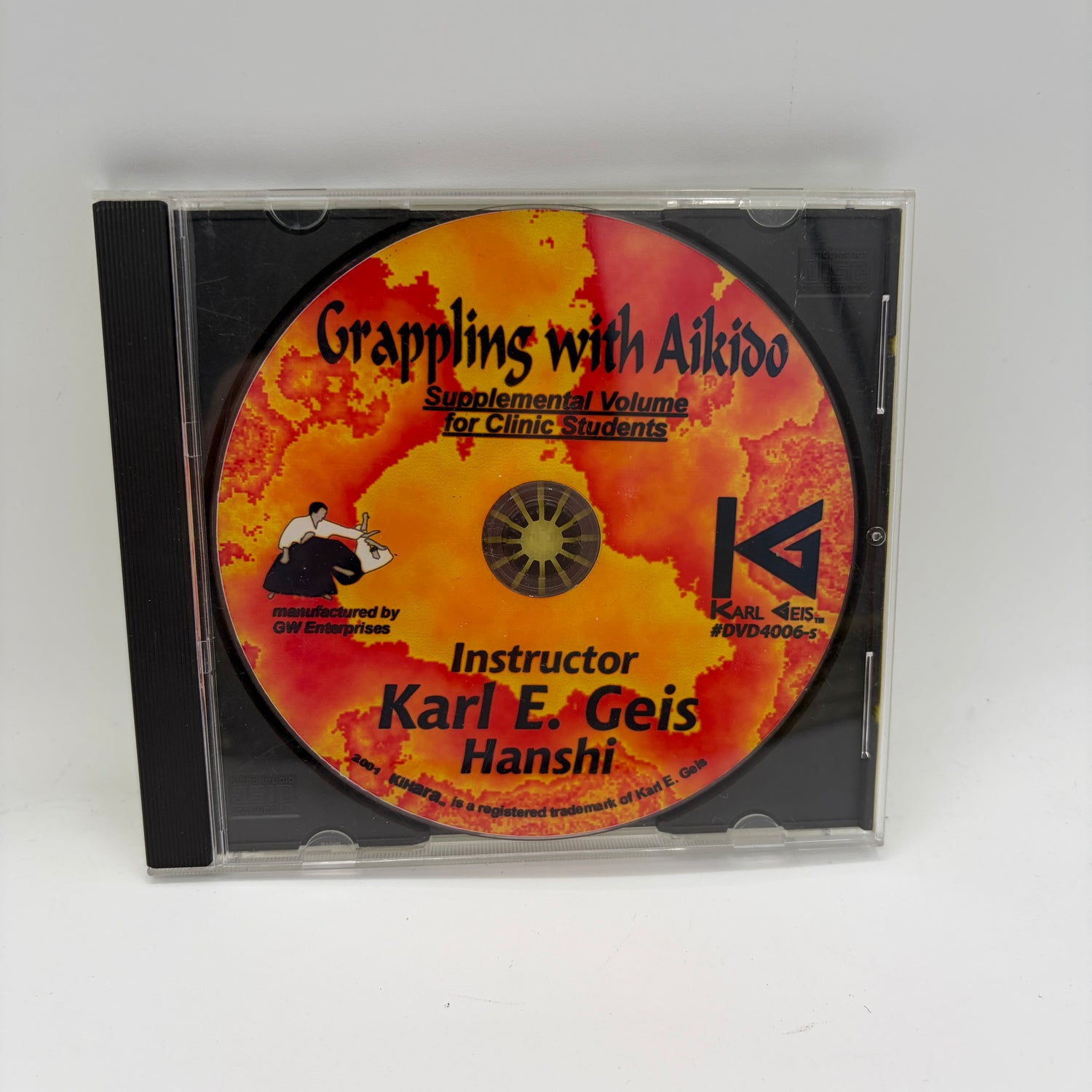 Grappling with Aikido Supplemental Volume DVD by Karl Geis (Preowned)