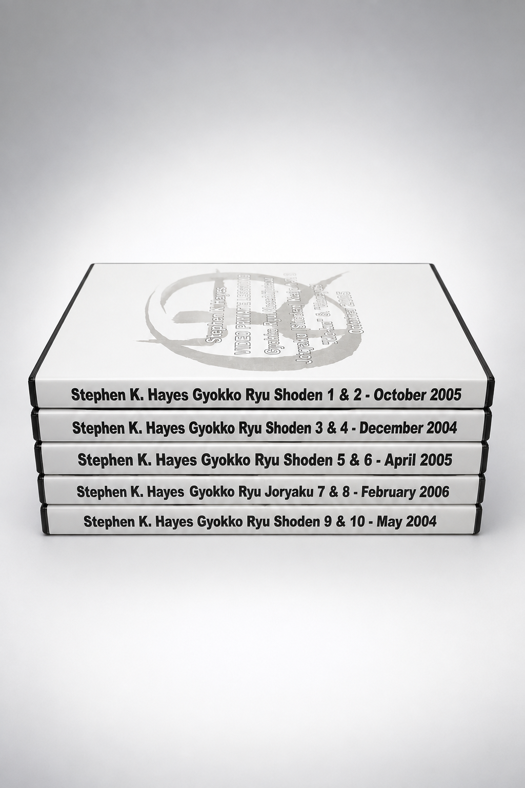 Gykko Ryu Kosshijutsu Joryaku Kata 5 DVD Set with Stephen Hayes (Preowned)