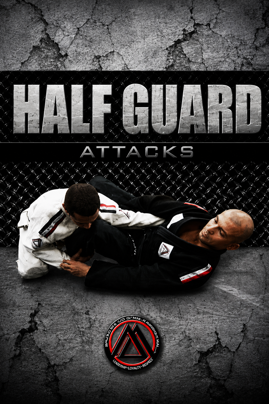 Half Guard Attacks DVD with Marcello Monteiro