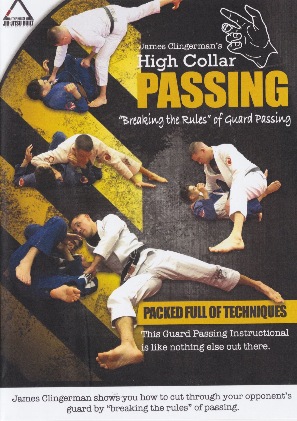 High Collar Passing “Breaking the Rules” of Guard Passing DVD by James Clingerman