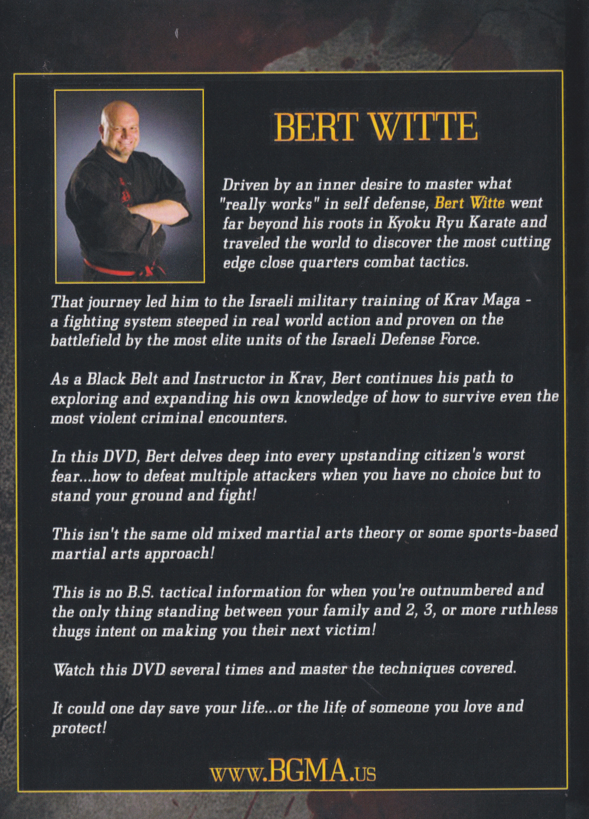 How to Defeat Multiple Attackers DVD by Bert Witte