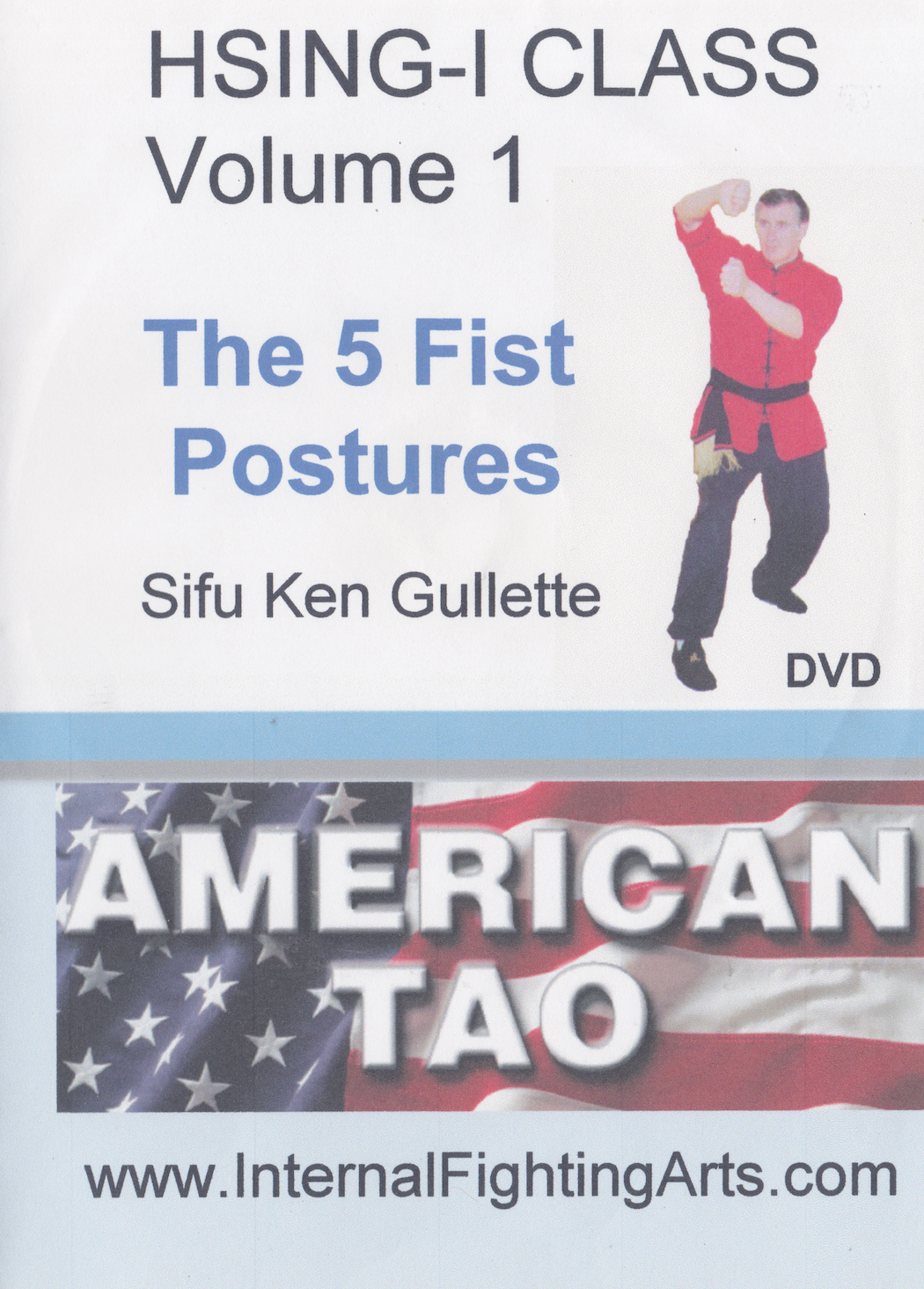Hsing-I Class Vol 1 The 5 Fist Postures DVD by Ken Gullette (Preowned)