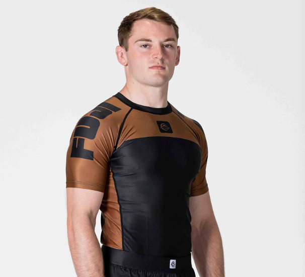 Competition Ranked Rashguard by Fuji - Brown