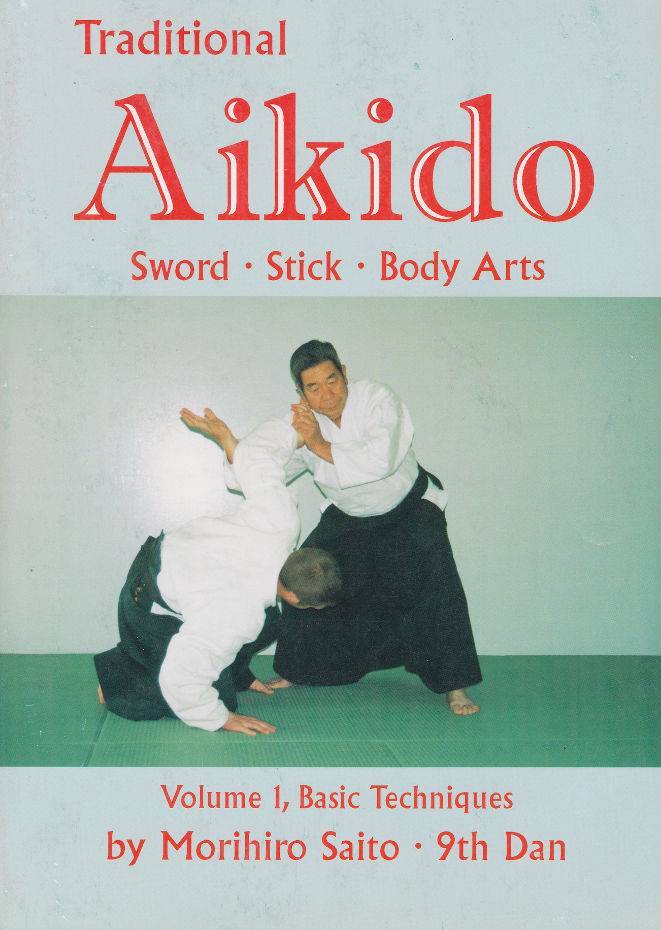 Juego completo de 5 libros de Aikido tradicional de Morihiro Saito (usado)