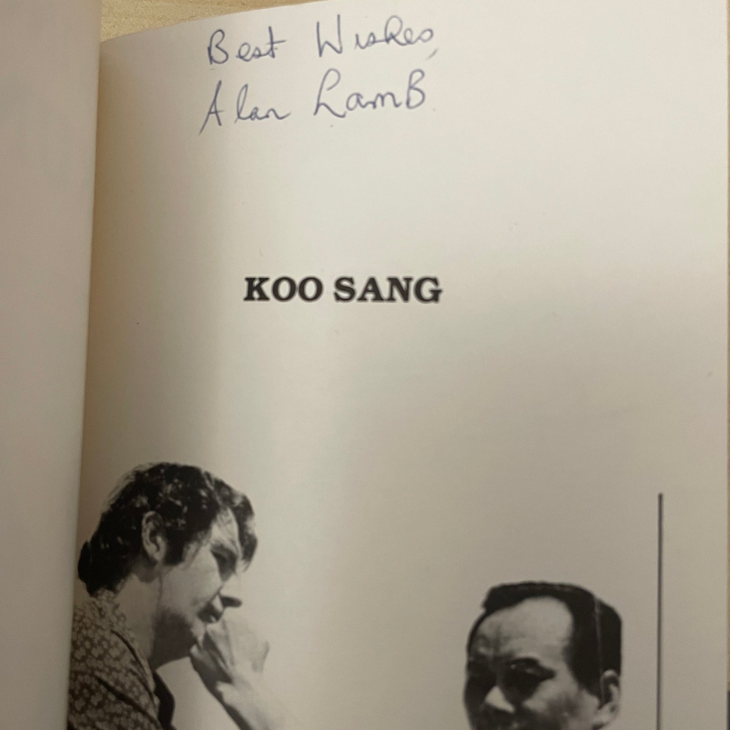 Wing Chun Kung Fu Instructors Manual Book 1 by Alan Lamb (SIGNED) (Preowned)