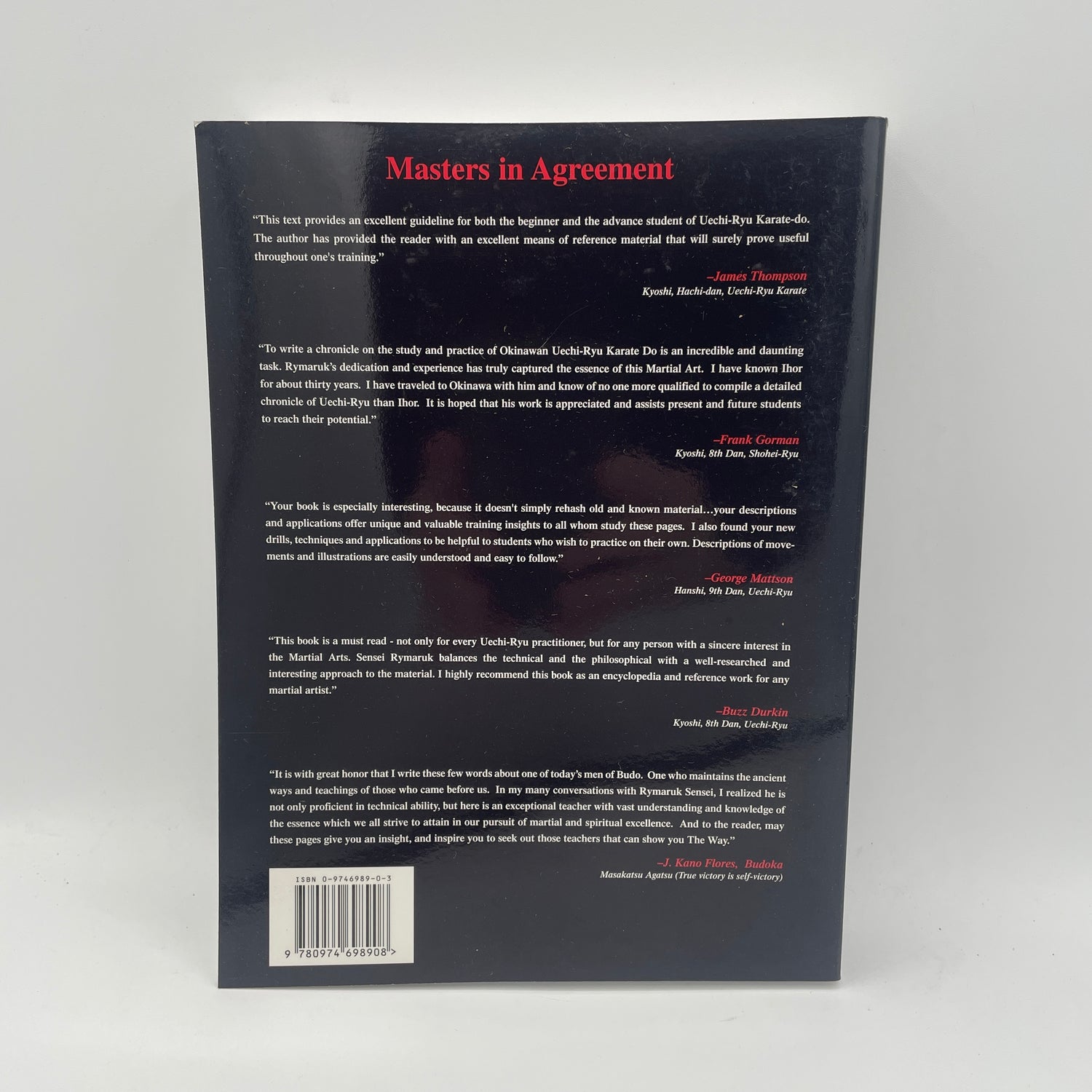 Karate: A Master's Secrets of Uechi Ryu Book by Ihor Rymaruk