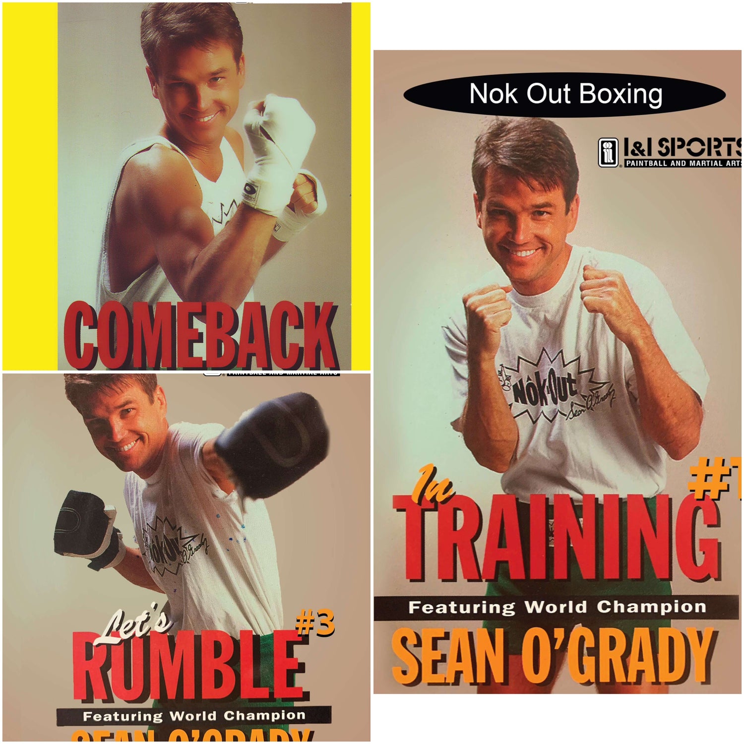 Nok Out Boxing 3 Vol Series with Sean O'Grady (On Demand)