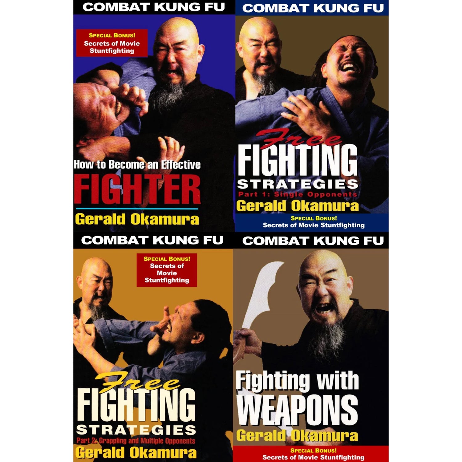 Combat Kung Fu San Soo 4 Vol Series Gerald Okamura (On Demand)