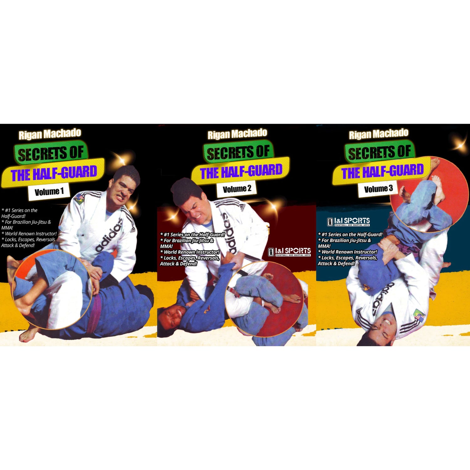 Secrets of the Half Guard Series by Rigan Machado (On Demand)