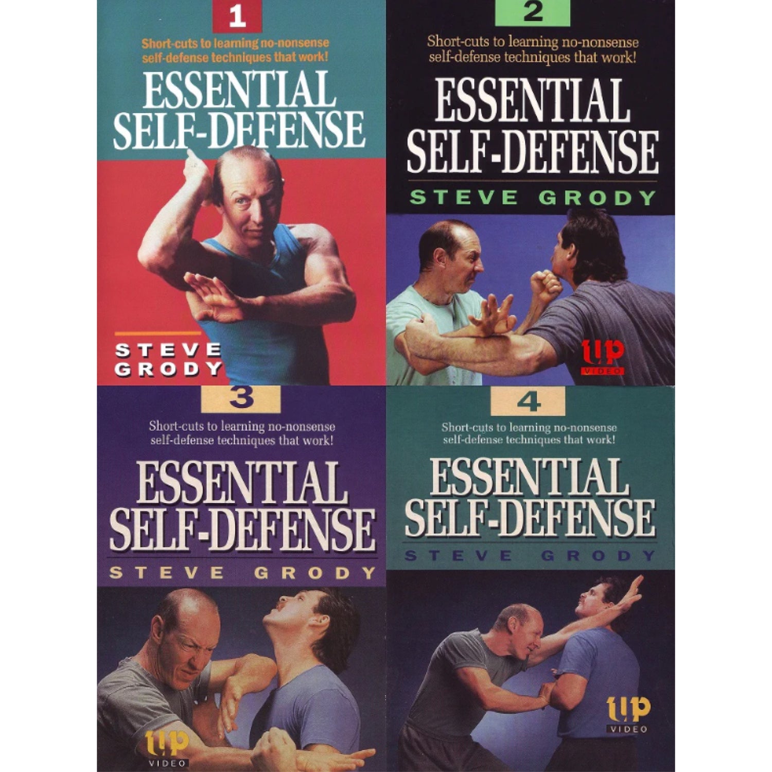 Essential Self Defense 4 Vol Series by Steve Grody (On Demand)