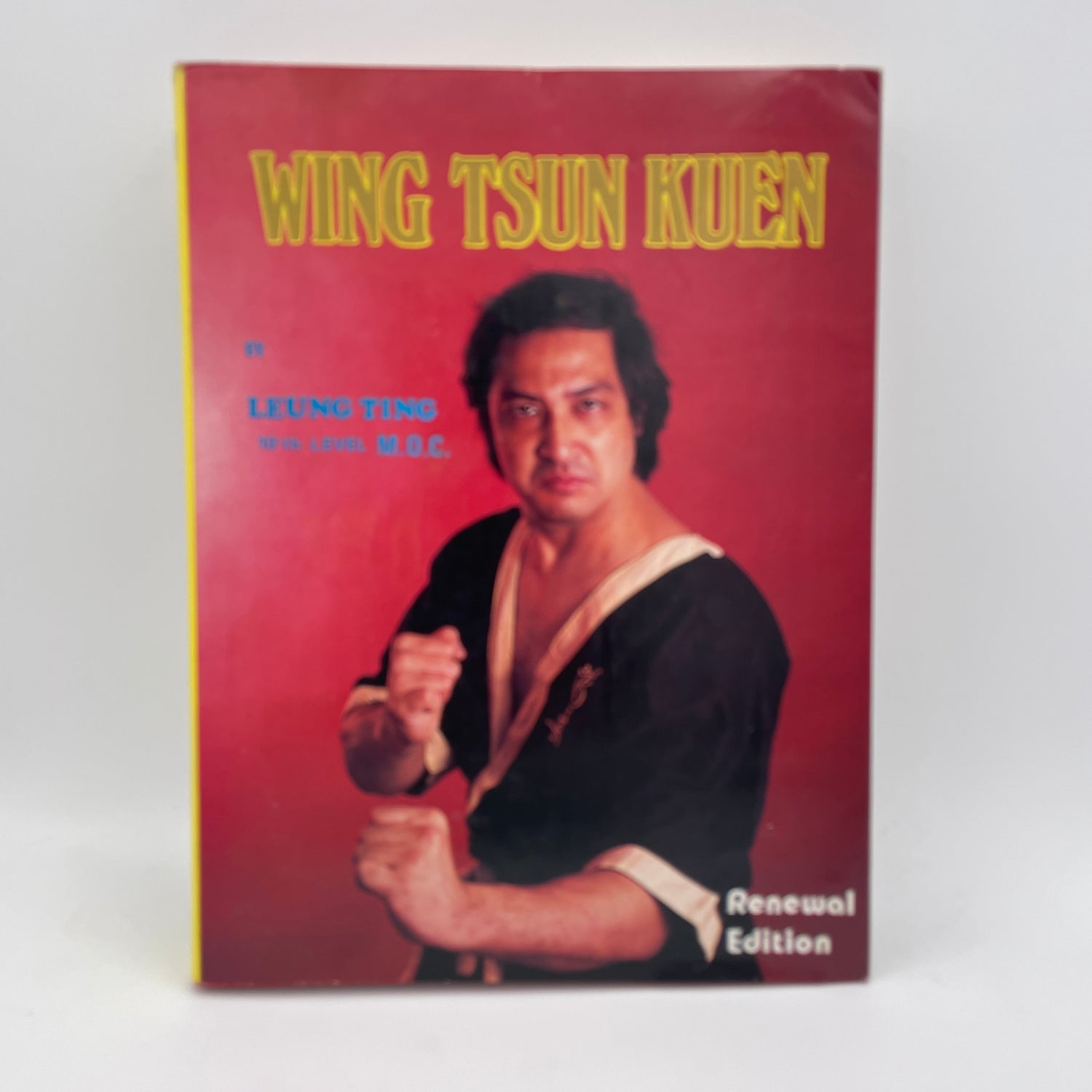 Libro Kung Fu Wing Tsun Kuen de Leung Ting (tapa dura) (usado)