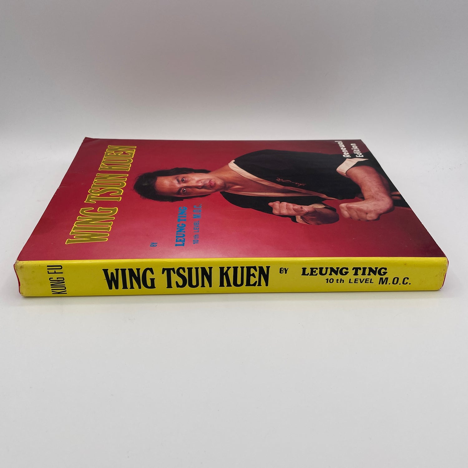 Libro Kung Fu Wing Tsun Kuen de Leung Ting (tapa dura) (usado)