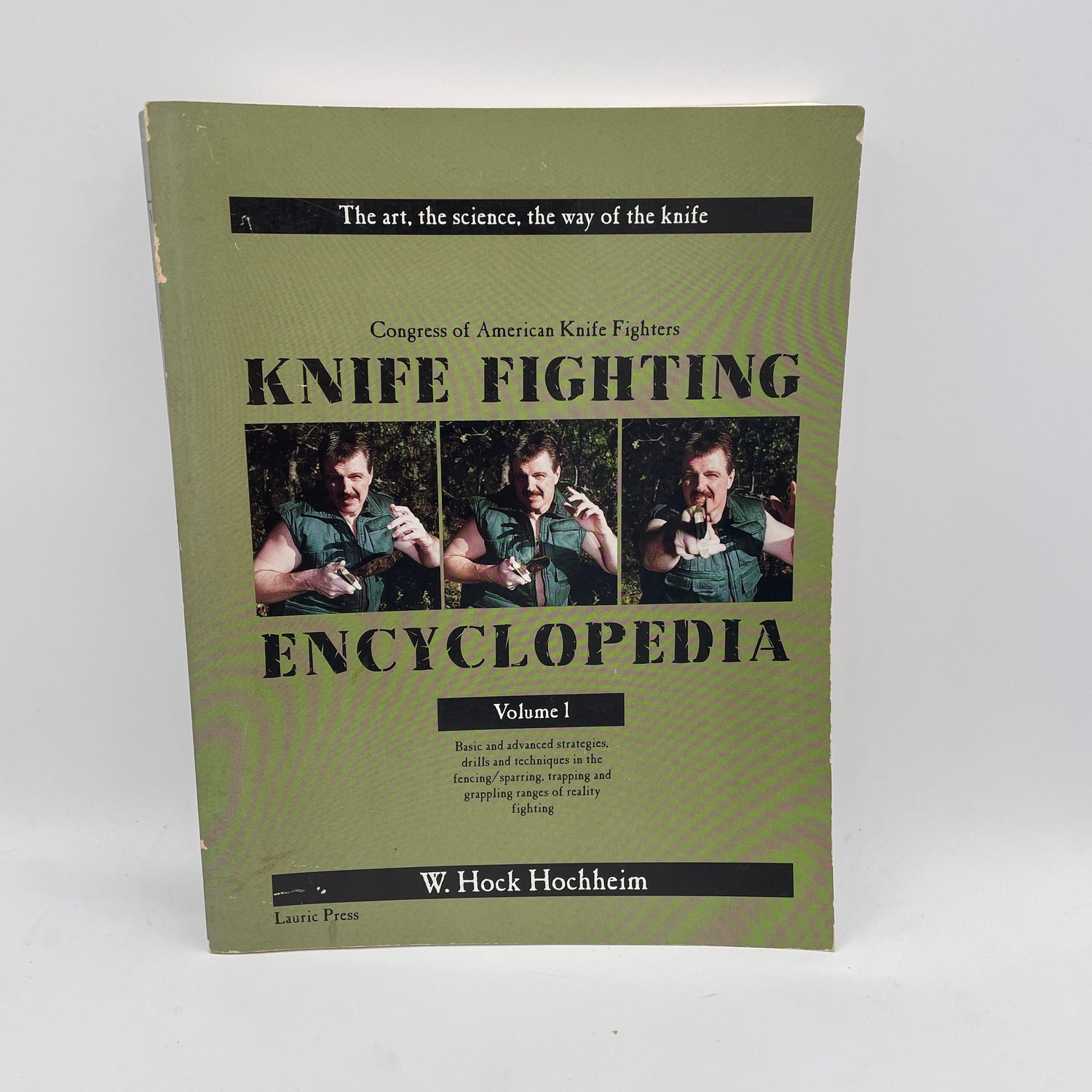 The Knife Fighting Encyclopedia Book by Hock Hochheim (Preowned)